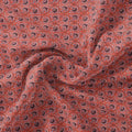 Decorative Quatrefoil With Red Flower Digital Printed Fabric - Rayon – ra 0 ma0284 110 decorative quatrefoil with red flower digital printed fabric rayon 1