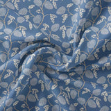 White Jasud Flower With Stalk Digital Printed Fabric - Rayon – ra 0 ma02863p3 110 white jasud flower with stalk digital printed fabric rayon 1