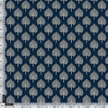 Stylized Mepal Leaf Motif Digital Printed Fabric - Rayon – ra 0 ma02999 110 stylized mepal leaf motif digital printed fabric rayon 4