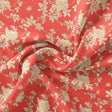 Flower Bunch On Dreamy Orange Digital Printed Fabric  - Rayon – ra 0 ma03131p3 110 flower bunch on dreamy orange digital printed fabric rayon 1