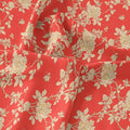Flower Bunch On Dreamy Orange Digital Printed Fabric  - Rayon – ra 0 ma03131p3 110 flower bunch on dreamy orange digital printed fabric rayon 3