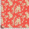 Flower Bunch On Dreamy Orange Digital Printed Fabric  - Rayon – ra 0 ma03131p3 110 flower bunch on dreamy orange digital printed fabric rayon 4