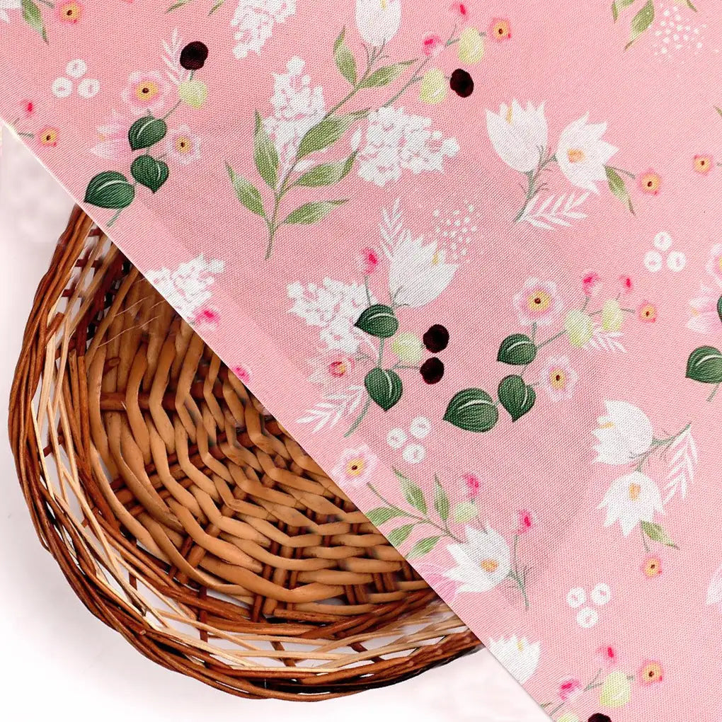 Disty Print On Peach Digital Printed Fabric - Rayon – ra 0 ma04390 110 disty print on peach digital printed fabric rayon 2