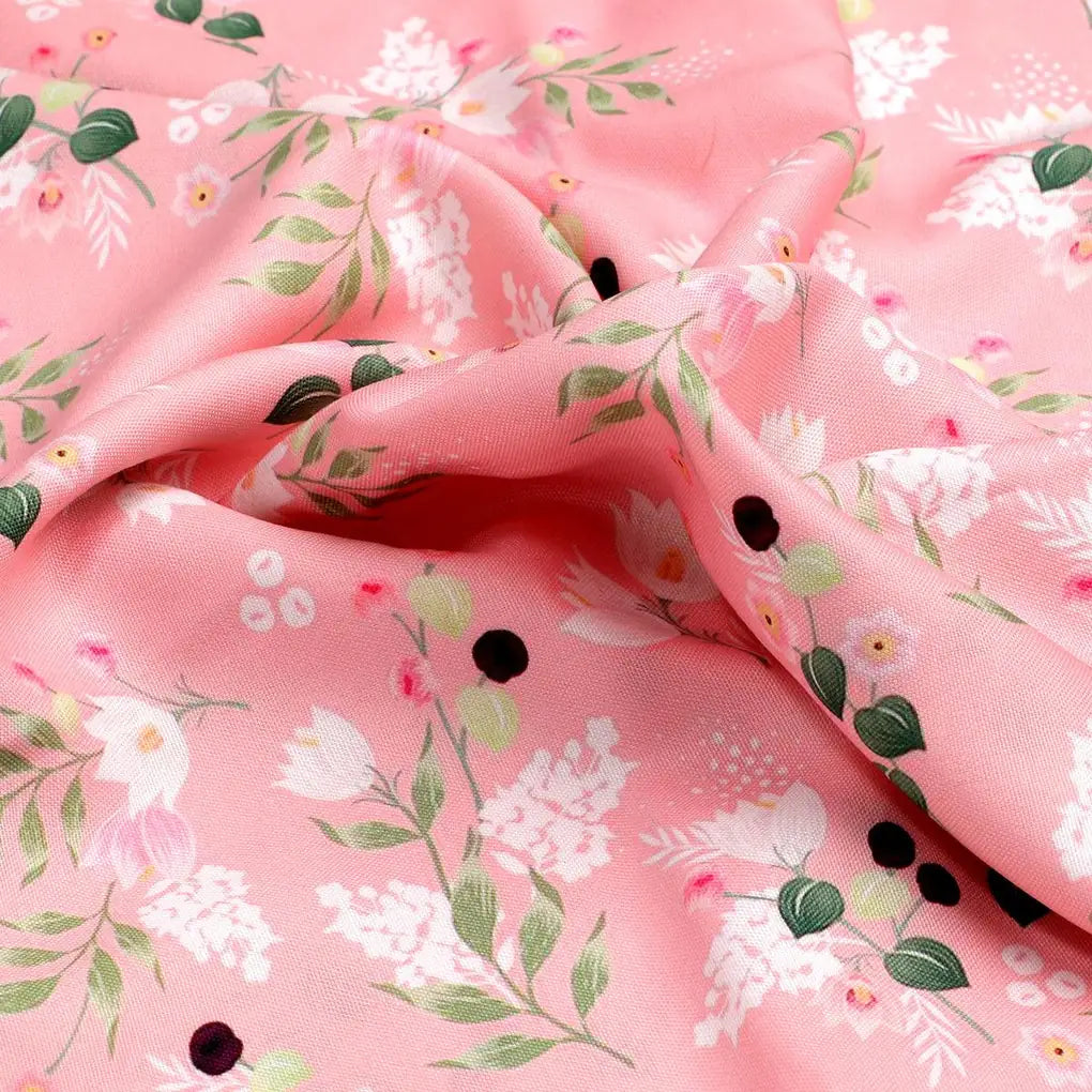 Disty Print On Peach Digital Printed Fabric - Rayon – ra 0 ma04390 110 disty print on peach digital printed fabric rayon 3