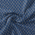 Lovely Blue Port Tree Leaves Digital Printed Fabric - Rayon – ra 0 ma0669 110 lovely blue port tree leaves digital printed fabric rayon 1