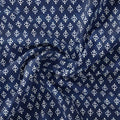 Beautiful Tiny Blue Plants Digital Printed Fabric - Rayon – ra 0 ma0918 110 beautiful tiny blue plants digital printed fabric rayon 3