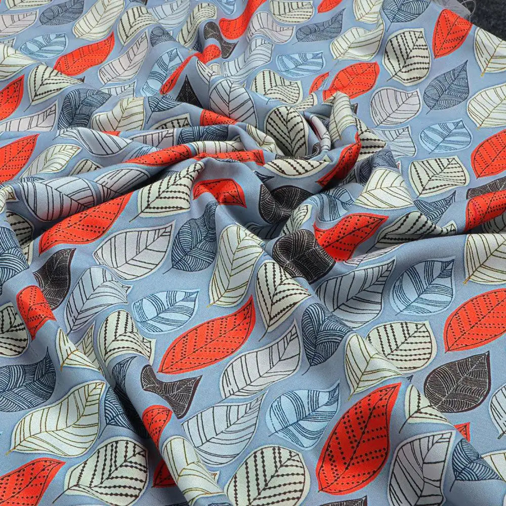 Autumn Leaves Digital Printed Fabric – ra 0 ta01065 110 autumn leaves digital printed fabric 3
