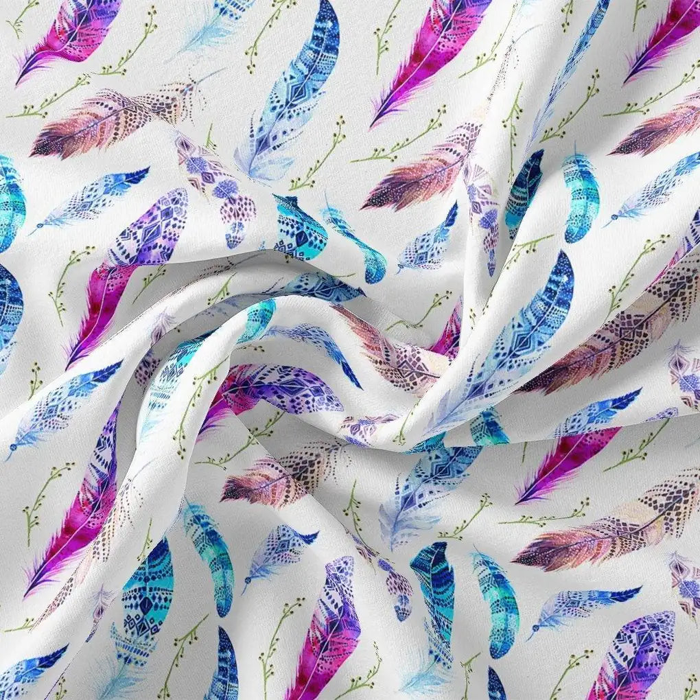 Feathers Digital Printed Fabric – ra 0 ta01149 110 feathers digital printed fabric 1