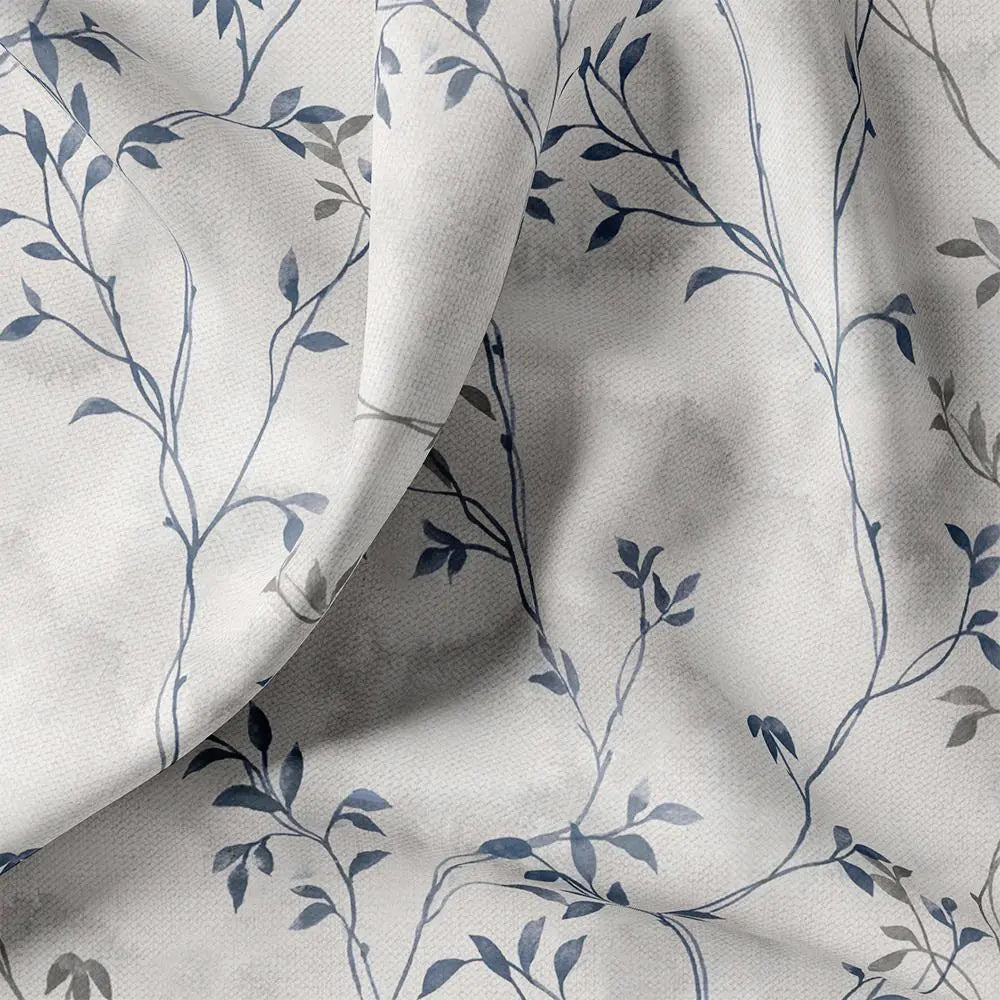 Leaves Vines Over Dusty Grey Base Digital Printed Fabric – ra 0 ta01286 110 leaves vines over dusty grey base digital printed fabric 3