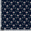 Flowers Floating over Blue Base Digital Printed Fabric – ra 0 ta03001 110 flowers floating over blue base digital printed fabric 4