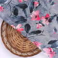 Rustic Looked Pink Flower Digital Printed Fabric - Rayon – ra 0 ta05430 110 rustic looked pink flower digital printed fabric rayon 2