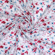 Beautiful Garden Iris Flower Digital Printed Fabric - Rayon – ra 0 ta05925 110 beautiful garden iris flower digital printed fabric rayon 1