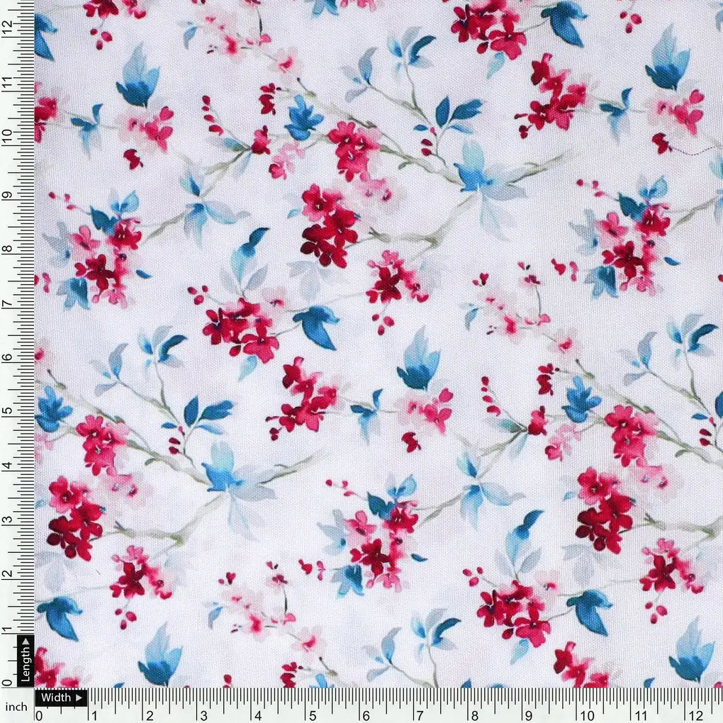 Beautiful Garden Iris Flower Digital Printed Fabric - Rayon – ra 0 ta05925 110 beautiful garden iris flower digital printed fabric rayon 4
