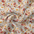 Daisy Branch Of White Flower Digital Printed Fabric - Rayon – ra 0 ta06071 110 daisy branch of white flower digital printed fabric rayon 1