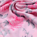 Pink Rose Allover Digital Printed Fabric - Rayon – ra 0 ta06118p2 110 pink rose allover digital printed fabric rayon 3