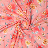 Beautiful Red Base Floral Vine Digital Printed Fabric – ra 0 ta06679 110 beautiful red base floral vine digital printed fabric 1