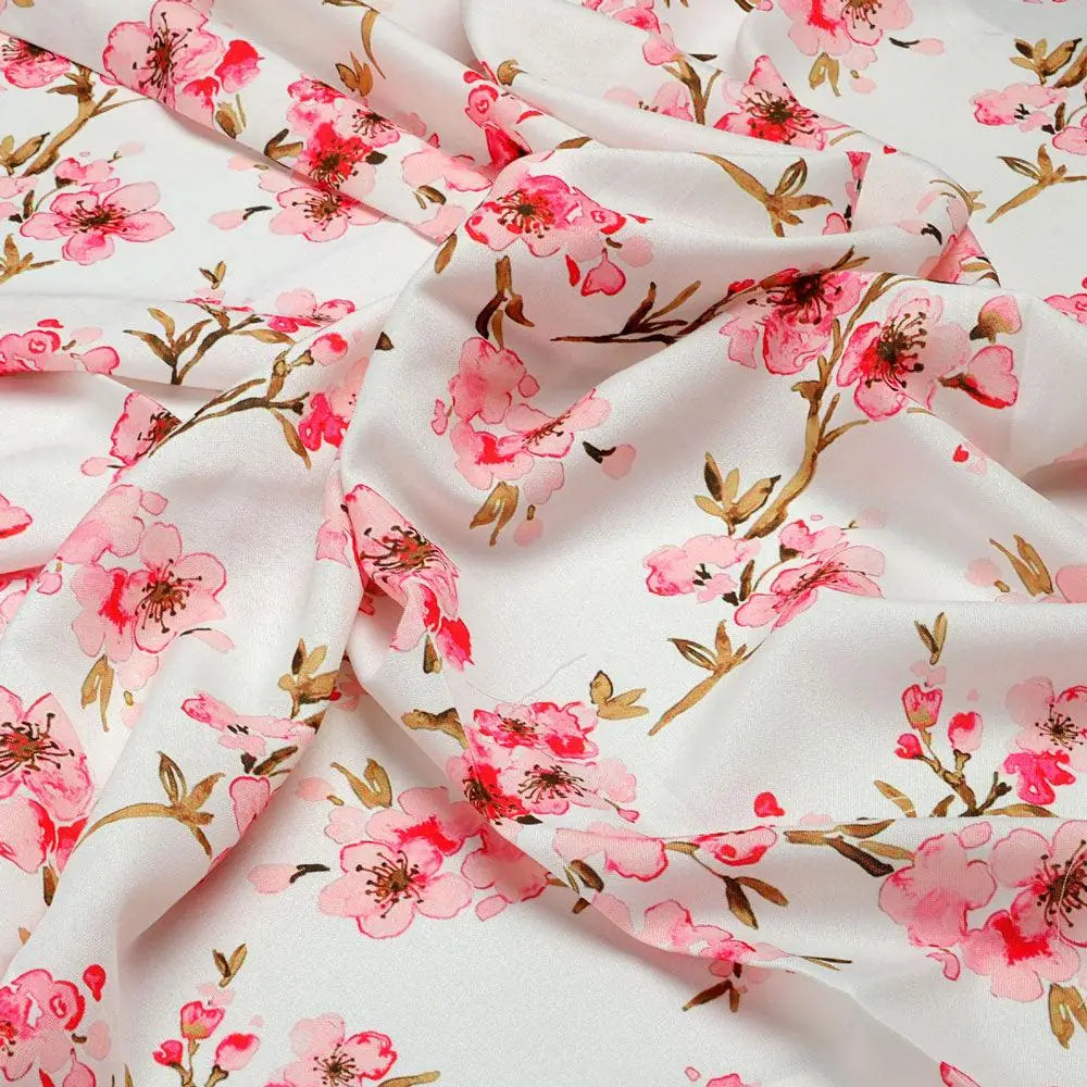 Beautiful Red Flowers over White Base Digital Printed Fabric – ra 0 ta06840p1 110 beautiful red flowers over white base digital printed fabric 3