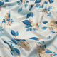 Flower On Ocean Blue Digital Printed Fabric - Rayon – ra 0 ta07233p1 110 flower on ocean blue digital printed fabric rayon 1