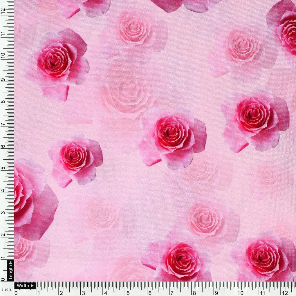 Pinkish Rose Allover Digital Printed Fabric  - Rayon – ra 0 ta07250p1 110 pinkish rose allover digital printed fabric rayon 4