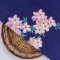 Violet Flower Bunch Digital Printed Fabric - Rayon – ra 0 ta07525 110 violet flower bunch digital printed fabric rayon 2