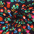 Sketchy Flowers Pattern Digital Printed Fabric - Rayon – ra 0 ta07617 110 sketchy flowers pattern digital printed fabric rayon 1
