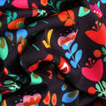 Sketchy Flowers Pattern Digital Printed Fabric - Rayon – ra 0 ta07617 110 sketchy flowers pattern digital printed fabric rayon 3