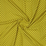 Yellow Polka Dot Digital Printed Fabric - Rayon – ra 0 ta07619p2 110 yellow polka dot digital printed fabric rayon 1
