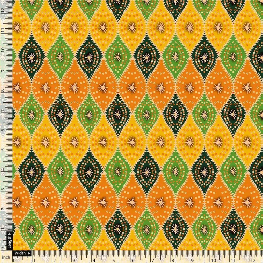 Mix Ogee Seamless Pattern Digital Printed Fabric - Rayon – ra 0 ta08261p3 110 mix ogee seamless pattern digital printed fabric rayon 4