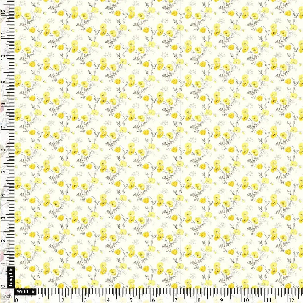 Decorative Tiny Chintz With Violet Flower Digital Printed Fabric - Rayon – ra 0 ta08274p 110 decorative tiny chintz with violet flower digital printed fabric rayon 4