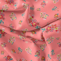 Calico Colorful Flower Digital Printed Fabric - Rayon – ra 0 ta08284 110 calico colorful flower digital printed fabric rayon 1