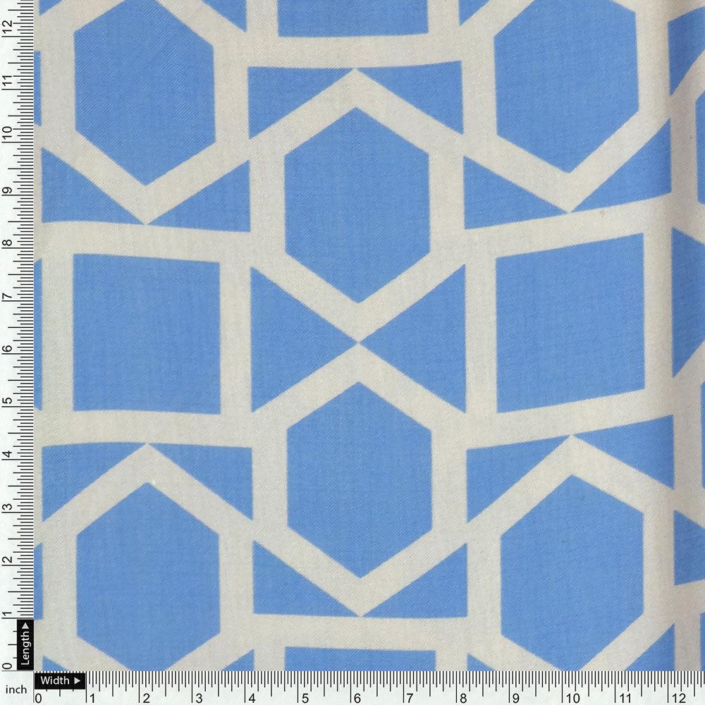 Harlequin Square And Hexagon Digital Printed Fabric - Rayon – ra 0 ta08300 110 harlequin square and hexagon digital printed fabric rayon 4