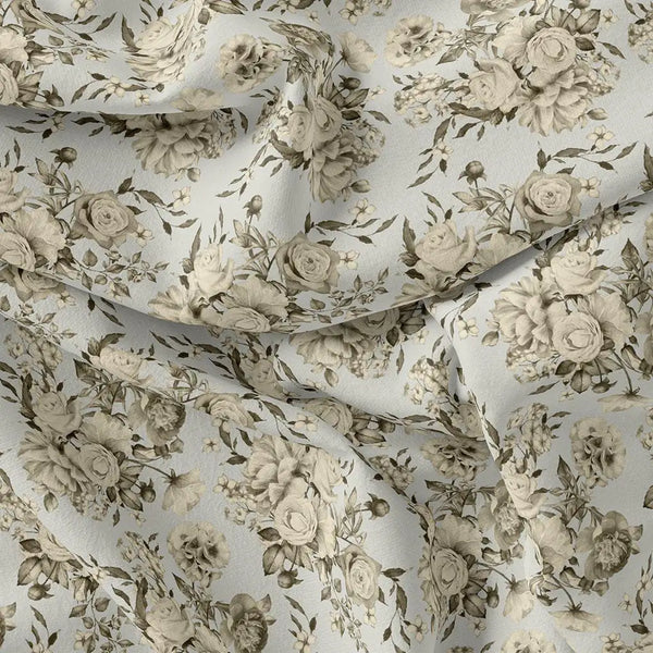 Floral Bright Golden Floral Digital Printed Fabric - Rayon – ra 0 ta08305 110 floral bright golden floral digital printed fabric rayon 1