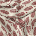 Red Pedate Leafs Digital Printed Fabric - Rayon – ra 0 ta08441 110 red pedate leafs digital printed fabric rayon 3