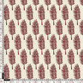 Red Pedate Leafs Digital Printed Fabric - Rayon – ra 0 ta08441 110 red pedate leafs digital printed fabric rayon 4