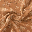 Brown Brush Painted Flower Digital Printed Fabric – ra 0 ta0845 110 brown brush painted flower digital printed fabric 1