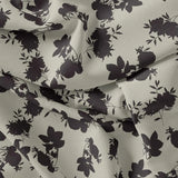 Black Floral Flower Digital Printed Fabric - Rayon – ra 0 ta08505 110 black floral flower digital printed fabric rayon 1