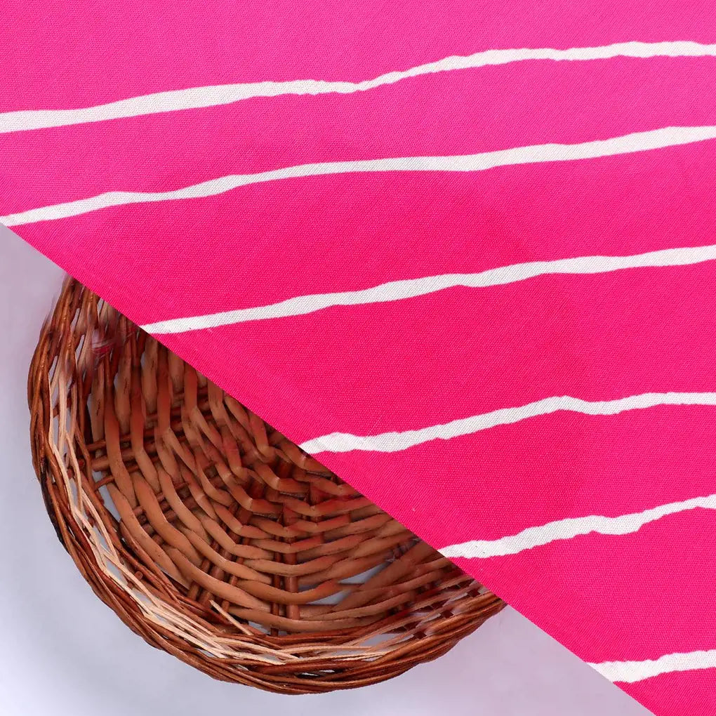 Lovely Pink Gradient Strips Wave Digital Printed Fabric - Rayon – ra 0 ta08566p1 110 lovely pink gradient strips wave digital printed fabric rayon 2