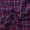 Gingham Pattern With Red And Blue Colour Digital Printed Fabric - Rayon – ra 0 ta08596 110 gingham pattern with red and blue colour digital printed fabric rayon 1