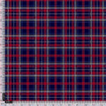 Gingham Pattern With Red And Blue Colour Digital Printed Fabric - Rayon – ra 0 ta08596 110 gingham pattern with red and blue colour digital printed fabric rayon 4