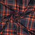 Morden Browny Checkered Digital Printed Fabric - Rayon – ra 0 ta08597 110 morden browny checkered digital printed fabric rayon 3