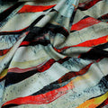 Hawaaian Waving Watercolour Digital Printed Fabric - Rayon – ra 0 ta08617 110 hawaaian waving watercolour digital printed fabric rayon 2