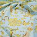 Royal Golden Flower Branch Digital Printed Fabric - Rayon – ra 0 ta08684 110 royal golden flower branch digital printed fabric rayon 3