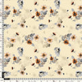 Beautiful Anemone Flower Bunch Digital Printed Fabric - Rayon – ra 0 ta08728p11 110 beautiful anemone flower bunch digital printed fabric rayon 4