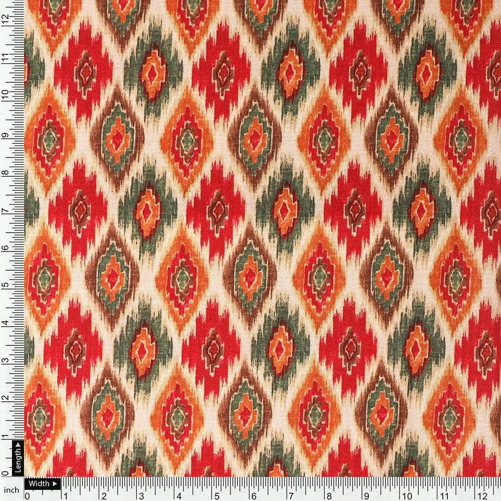 Seamless Pochampilli Patterns Digital Printed Fabric - Rayon – ra 0 ta08752 110 seamless pochampilli patterns digital printed fabric rayon 4