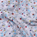 Colourful Flower Chintz With Small Leaves Digital Printed Fabric - Rayon – ra 0 ta08798 110 colourful flower chintz with small leaves digital printed fabric rayon 3