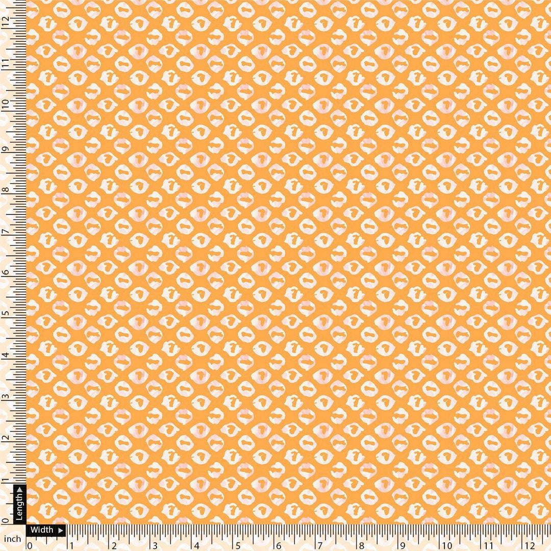 Bird's Eye Seamless Pattern Digital Printed Fabric - Rayon - FAB VOGUE Studio®