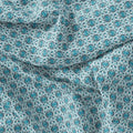 Skyblue Tiny Stylized Motif Digital Printed Fabric  - Tusser Silk – ts 0 ma012688 110 skyblue tiny stylized motif digital printed fabric tusser silk 1