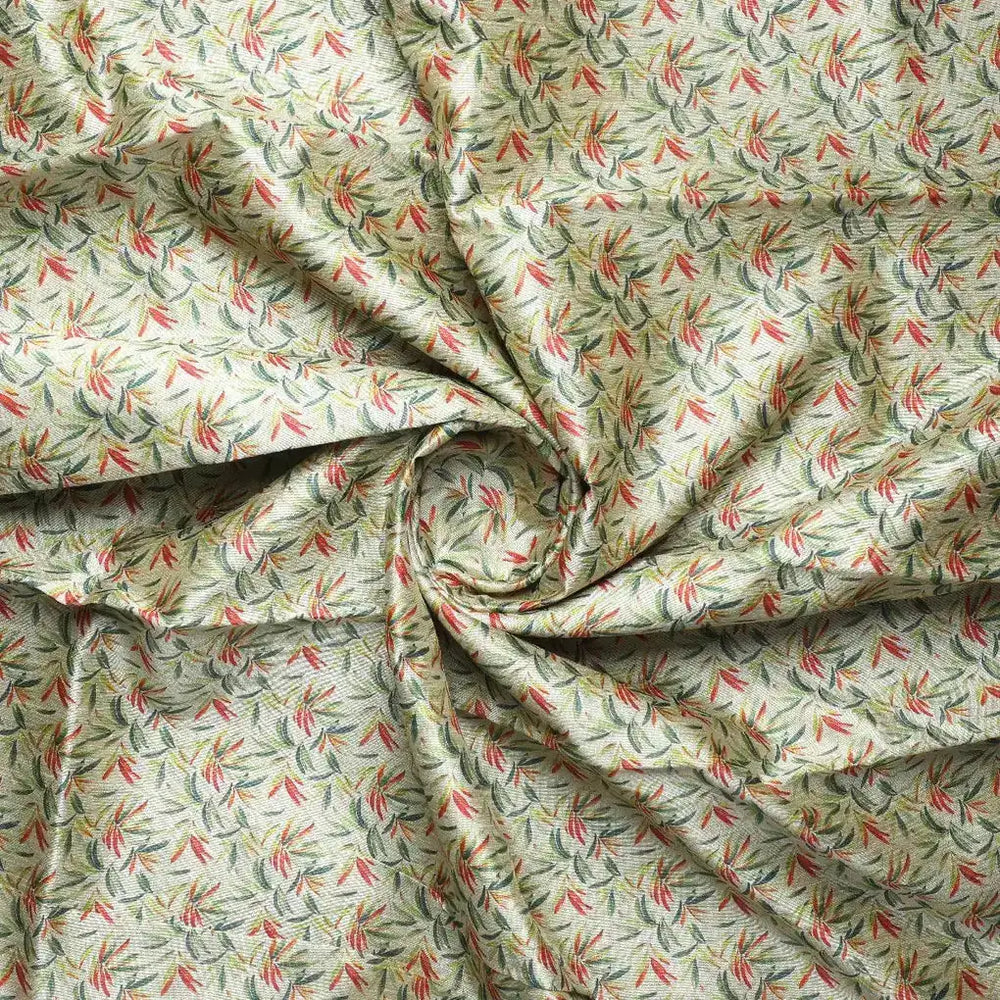 A Print Painted in Watercolor Hues