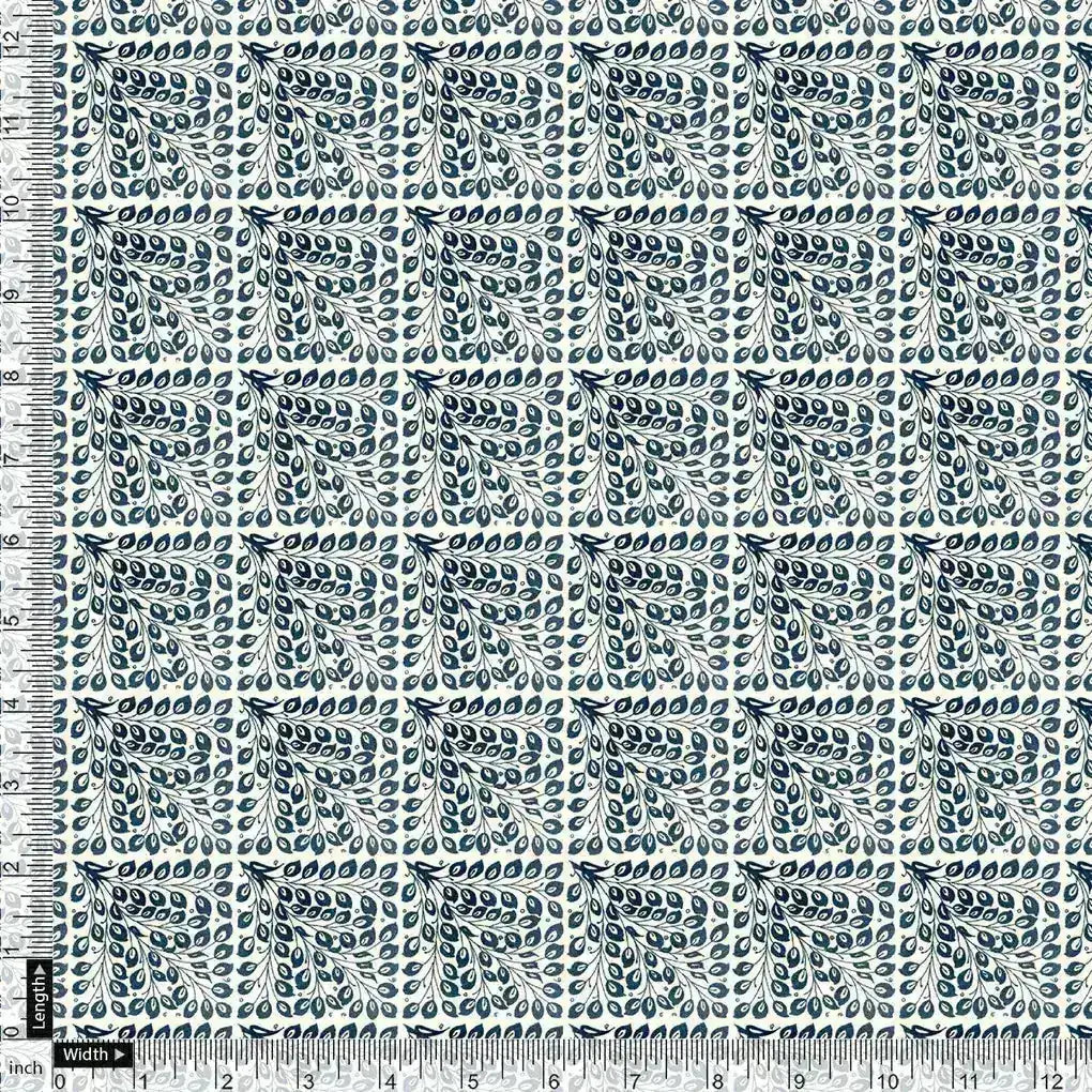 Morpich Block Digital Printed Fabric  - Tusser Silk – ts 0 ma01986 110 morpich block digital printed fabric tusser silk 4