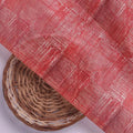 Checkes Textured Red And White Digital Printed Fabric - Tusser Silk – ts 0 ma02235 110 checkes textured red and white digital printed fabric tusser silk 2